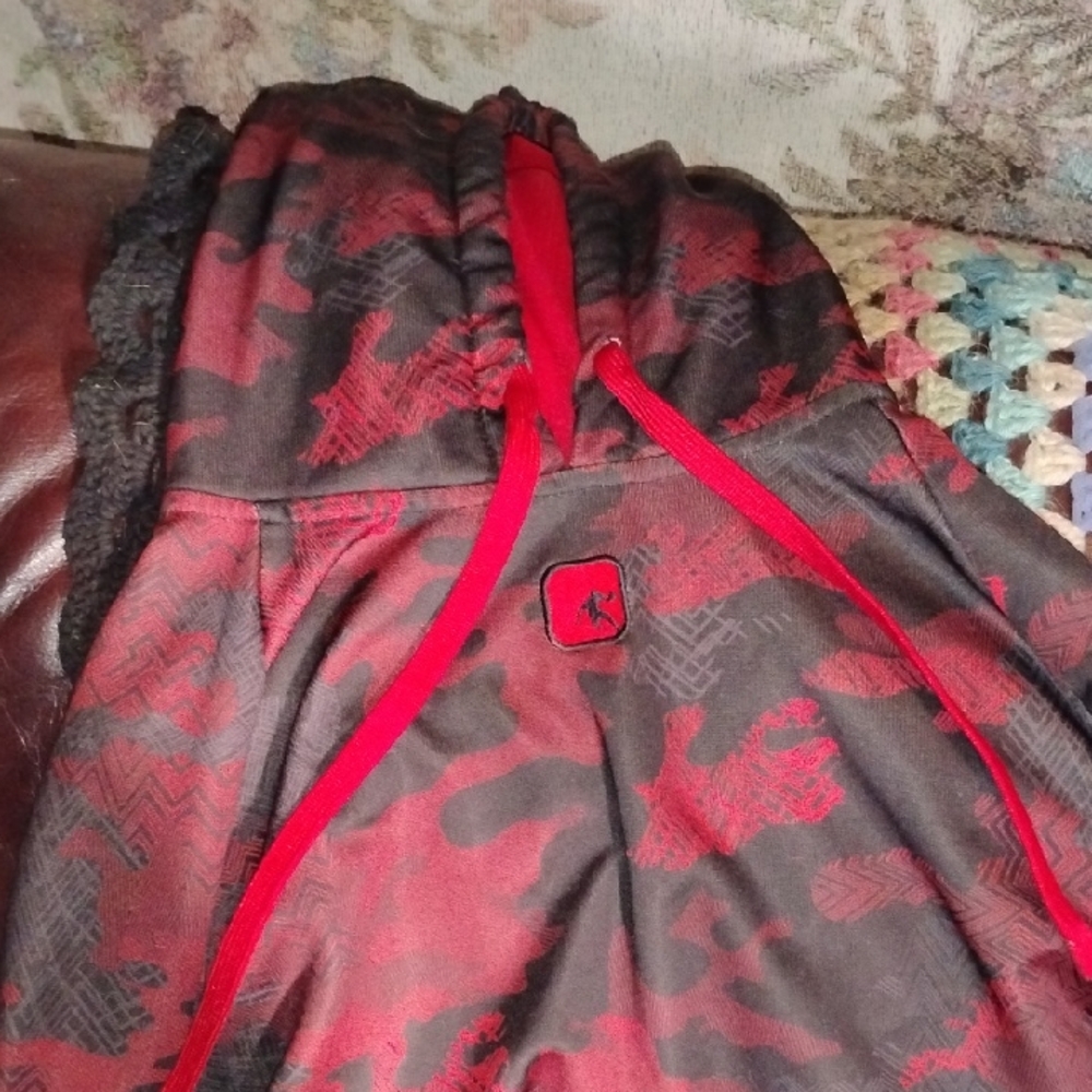 And1 Red and Black Performance Jacket